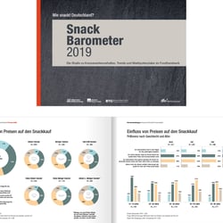 „Snackbarometer 2019 – Die Studie für das deutsche Foodhandwerk“:  76 Seiten Infografiken