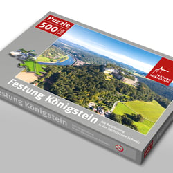 Puzzle „Festung Königstein“, Stülpdeckel