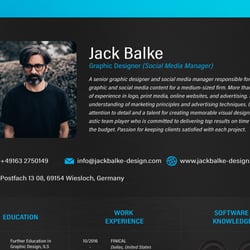 Resume Page Five