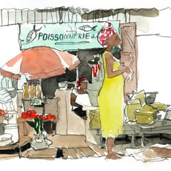 Markt in Kamerun