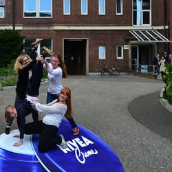 Mitarbeiterfest – Nivea / 3D Straßenmalerei auf PVC