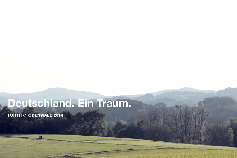 Deutschland. Ein Traum. In Fürth.