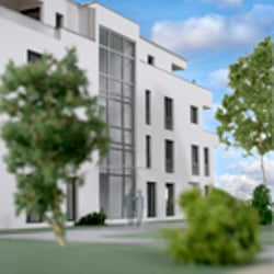 Architekturmodell der Tempelhofer Gärten 4