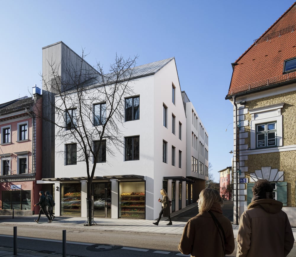Außenvisualisierung des Bernatzky Hauses in Bad Aibling