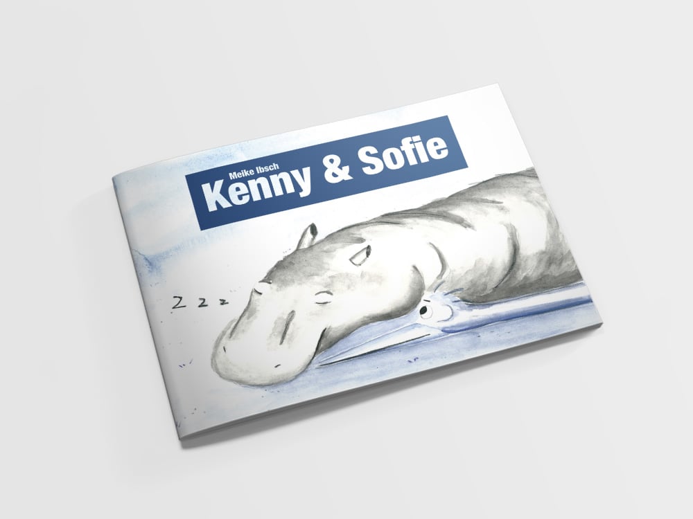 Titel des Kinderbuchs „Kenny und Sofie“