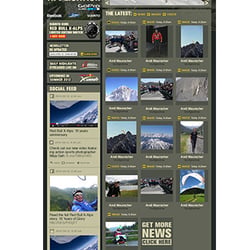 Red Bull Xalps website