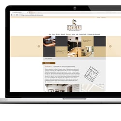 Website für CONIFERE GmbH (IHK-Prüfung)