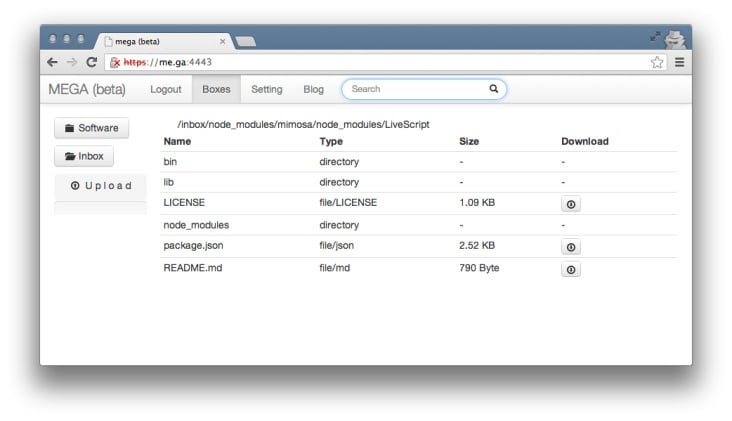 WebApp um von überall auf Dateien zugreifen zu können. Drag and Drop Multifileupload.