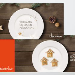 blackolive // Weihnachtskarte