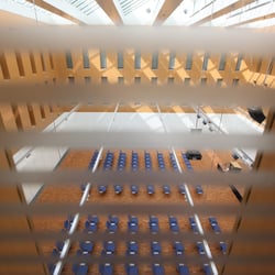 Aufblick Foyer