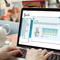 Seafix UI/UX design