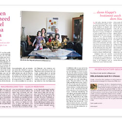 Artdirektion, Grafik und Produktion einer Kiezzeitung unter Beteiligung der Anwohner