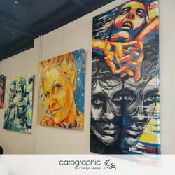 artworks #Carolyn_Mielke Malerei Kunst Portraits paintings