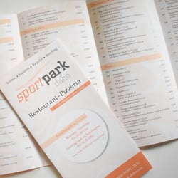 Speisekarten-Flyer