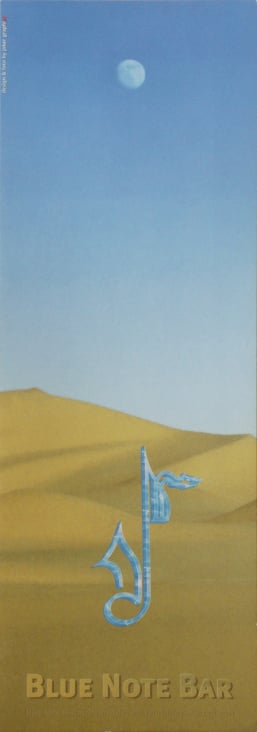 Getränkekarte Blue Note