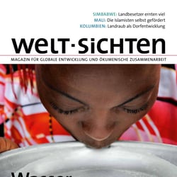 welt-sichten (Fachzeitschrift im Abonnement) – Titel