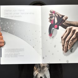 Innenseiten der Pfeiffer & Söhne Imagebroschüre 4