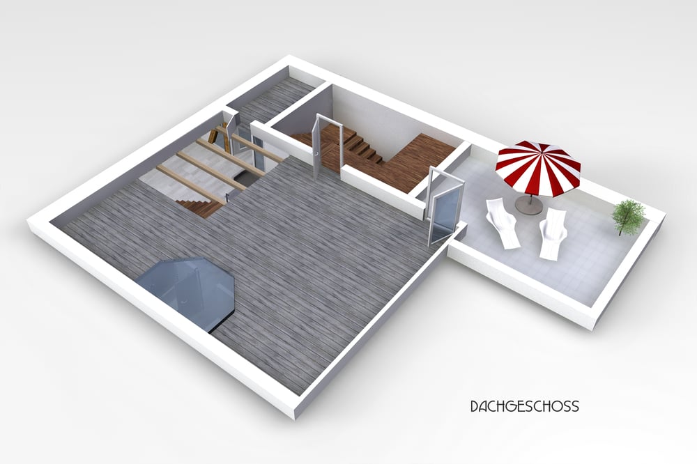 möblierte Wohnung 1 a