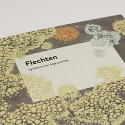 Begleitheft „Flechten“ – Cover