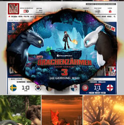 Drachenzähmen 3 – Onlinekampagne