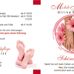 flyer mobile fußpflege