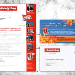 Mailing für die Abendzeitung