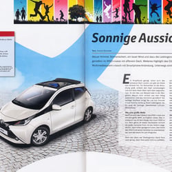 Beispiel Magazingestaltung