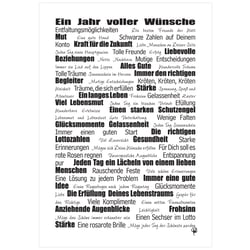 Chalkboard, Tafelbild, Geburtstag oder Jubiläum oder Jahreswechsel