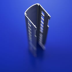 Aluminiumprofil für Titelseite