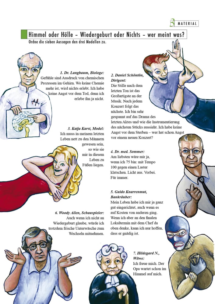 Illustrationen Thema Wiedergeburt