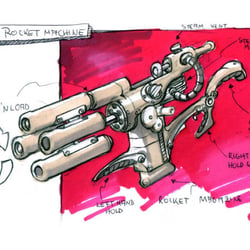 scribbles rocketlauncher