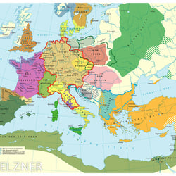 Europäischer Raum im Hochmittelalter
