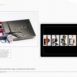 Spiel mit mir! Lookbook für PRADA