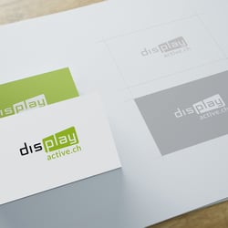 DisplayActive – Logo Entwicklung