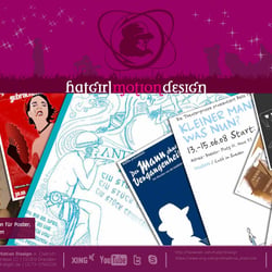 Plakat und Flyerillustrationen