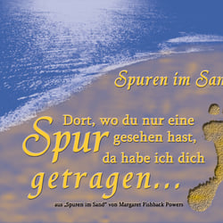 Spuren im Sand