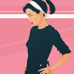 Audrey – Kunstprint