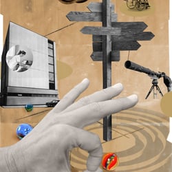 Christian Barthold: Mein neuester Collage-Stil
