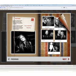 Fotobuch 1.1 Features / Preview & Flipbook  (Design und Realisierung)