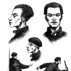 character study | digital drawing