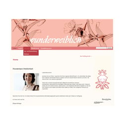 Flyer „wunderweiblich“