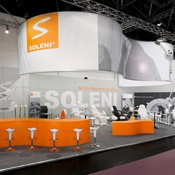 Soleni Messestand (Konzept, Design)