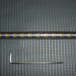 Industrie-Design: Lineale gedruckt und beschichtet auf Rundmaterial (Edelstahl V4A)