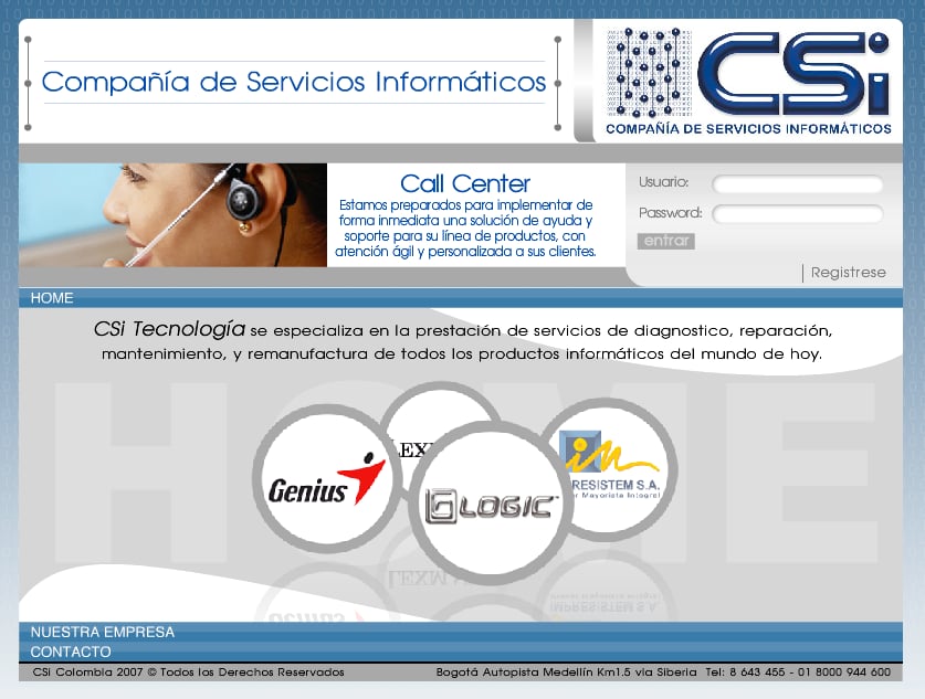 Web Site: www.csi-colombia.com