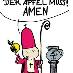 In Spiritus der Apfel muss!