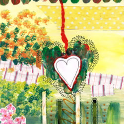 Illustration zu dem Gedicht ’Friedvoller Geist’
