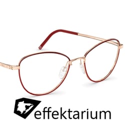 effektarium 3d-visualisierung brille damen gold-rot