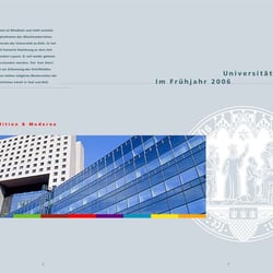 Fortlaufendes Medium – Jahresbericht Innenseite 2-3