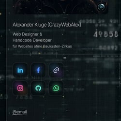 Mobile Ansicht Smartphone - CrazyWebAlex
