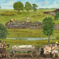 Bronzezeitlicher Trauerzug